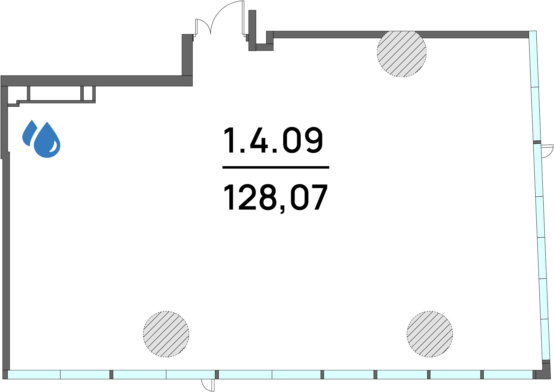 Офис 128,07 м²