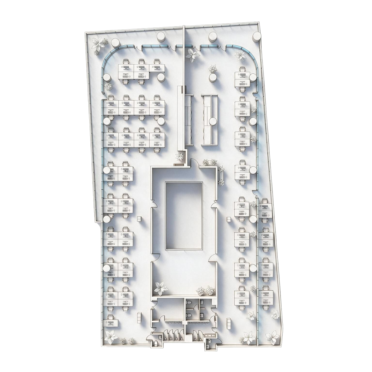 500–1500 м²