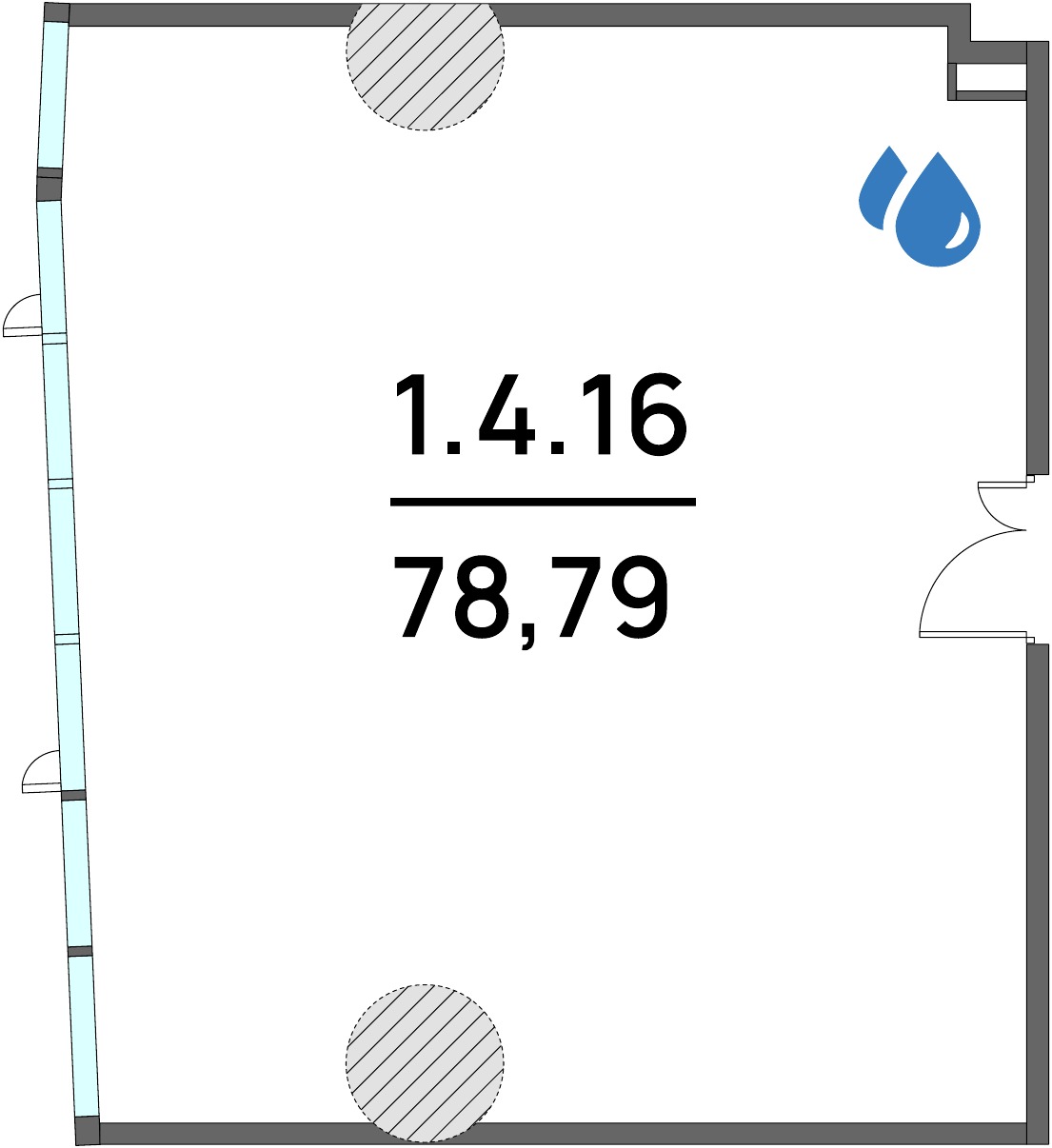 Офис 78,79 м²